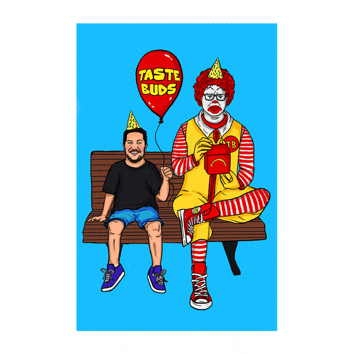 LIMITED EDITION Autographed *Taste Buds LIVE* Punishment Poster