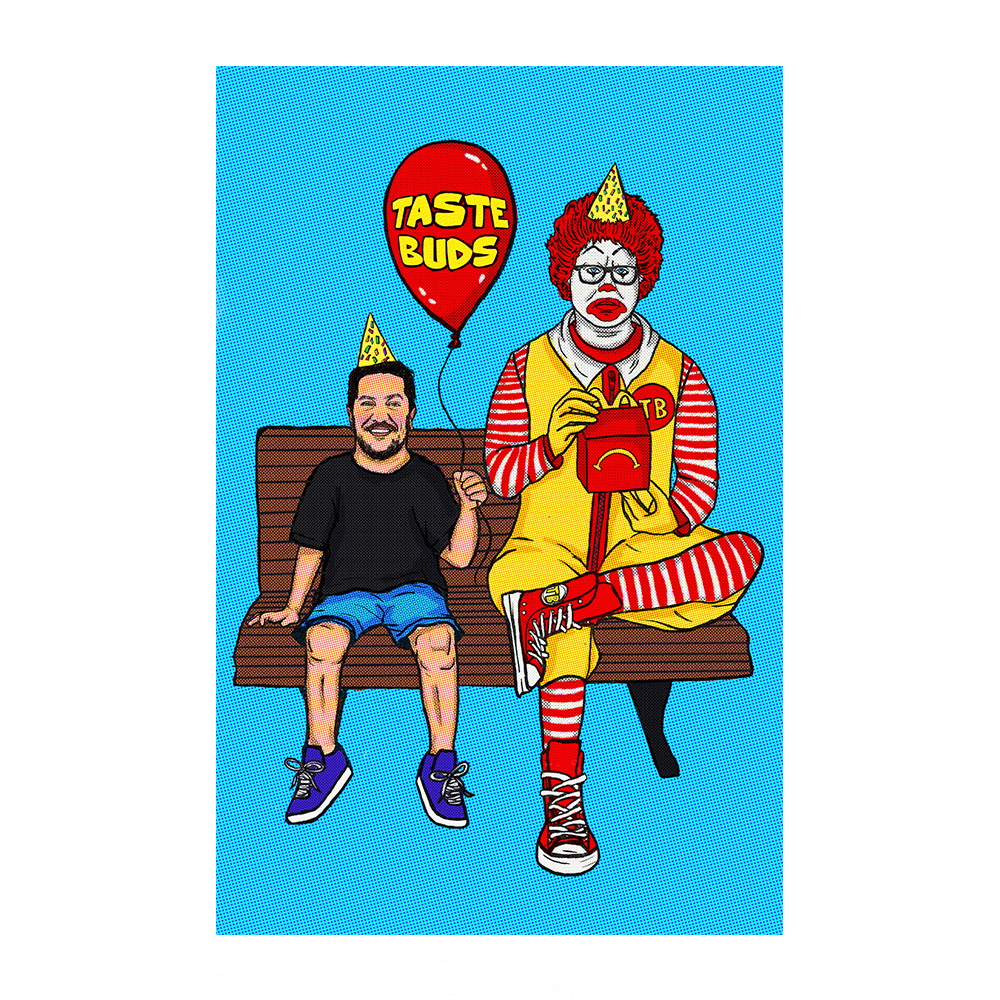 LIMITED EDITION Autographed *Taste Buds LIVE* Punishment Poster